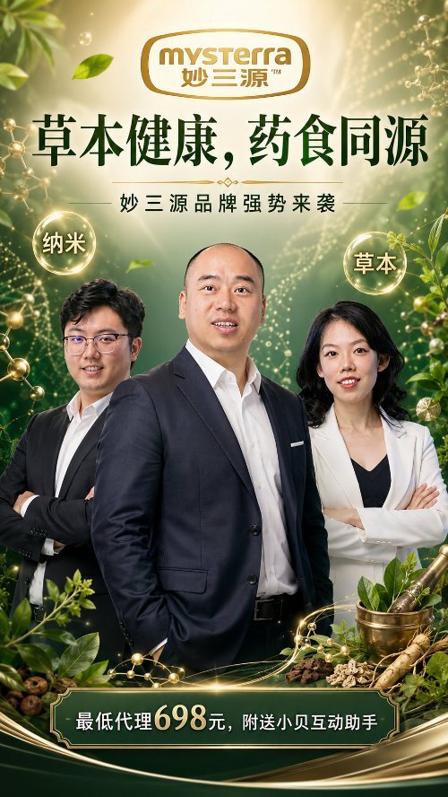 妙三源全系列产品招商