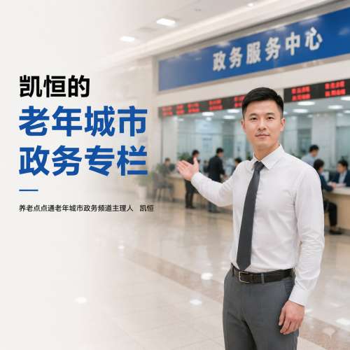 养老点点通丨凯恒的老年城市政务专栏